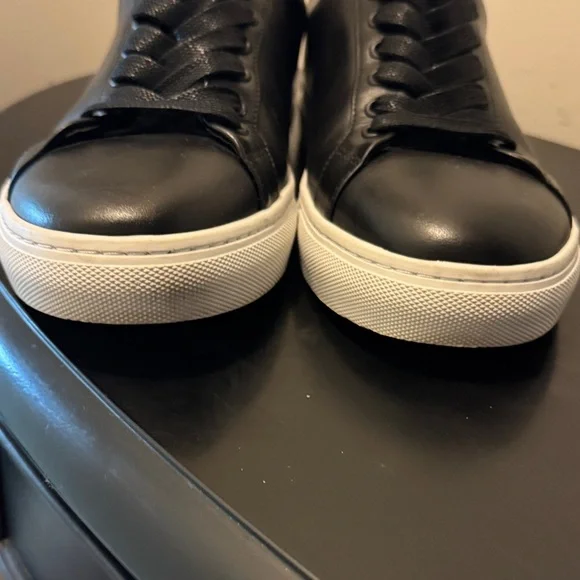 Thursday Boot Company Black Leather Sneakers, Like New, Men’s Sz 9.5 - Picture 9 of 16